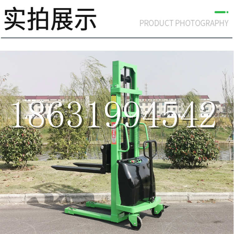 衡阳县电动叉车堆高车液压铲车电瓶1吨2吨站驾步行式小型全自动叉车